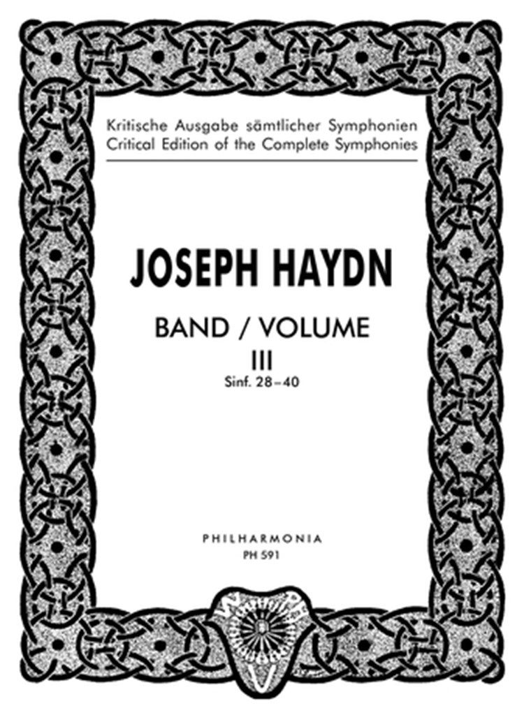 Symphonien Nr. 28-40 Band 3